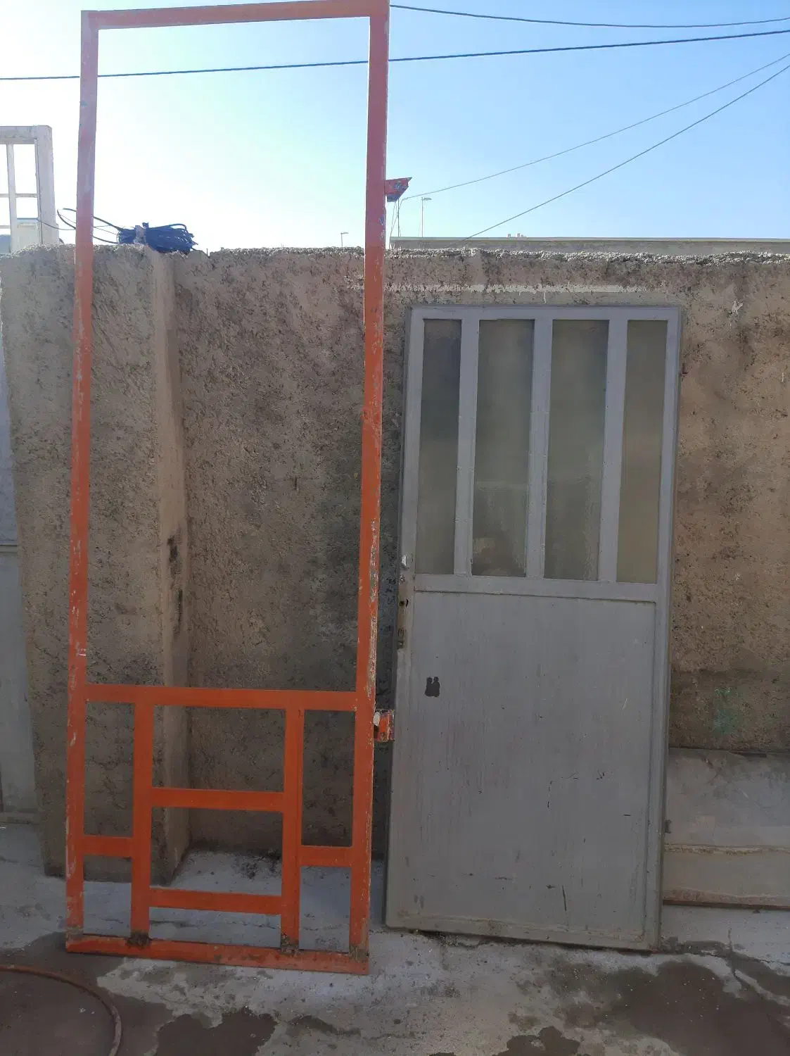 درب آهنی|مصالح و تجهیزات ساختمان|کارزان, |دیوار