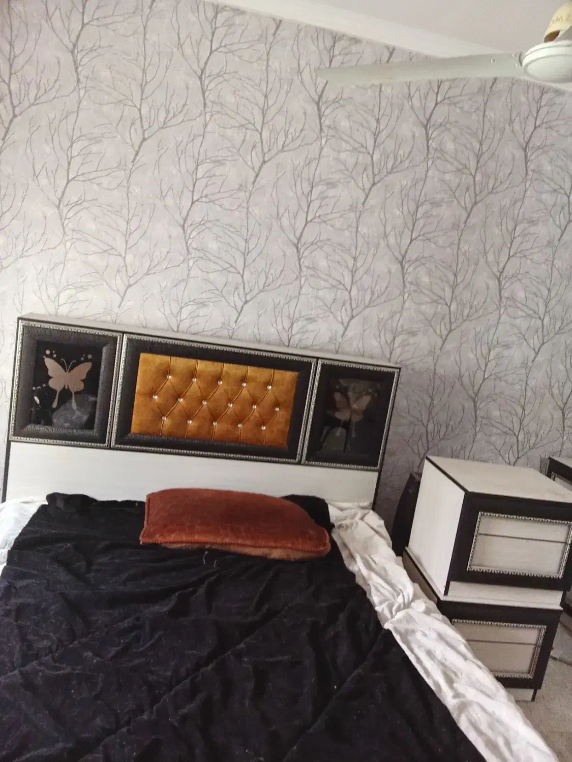 سرویس خواب دو نفره|تخت و سرویس خواب|جم, |دیوار