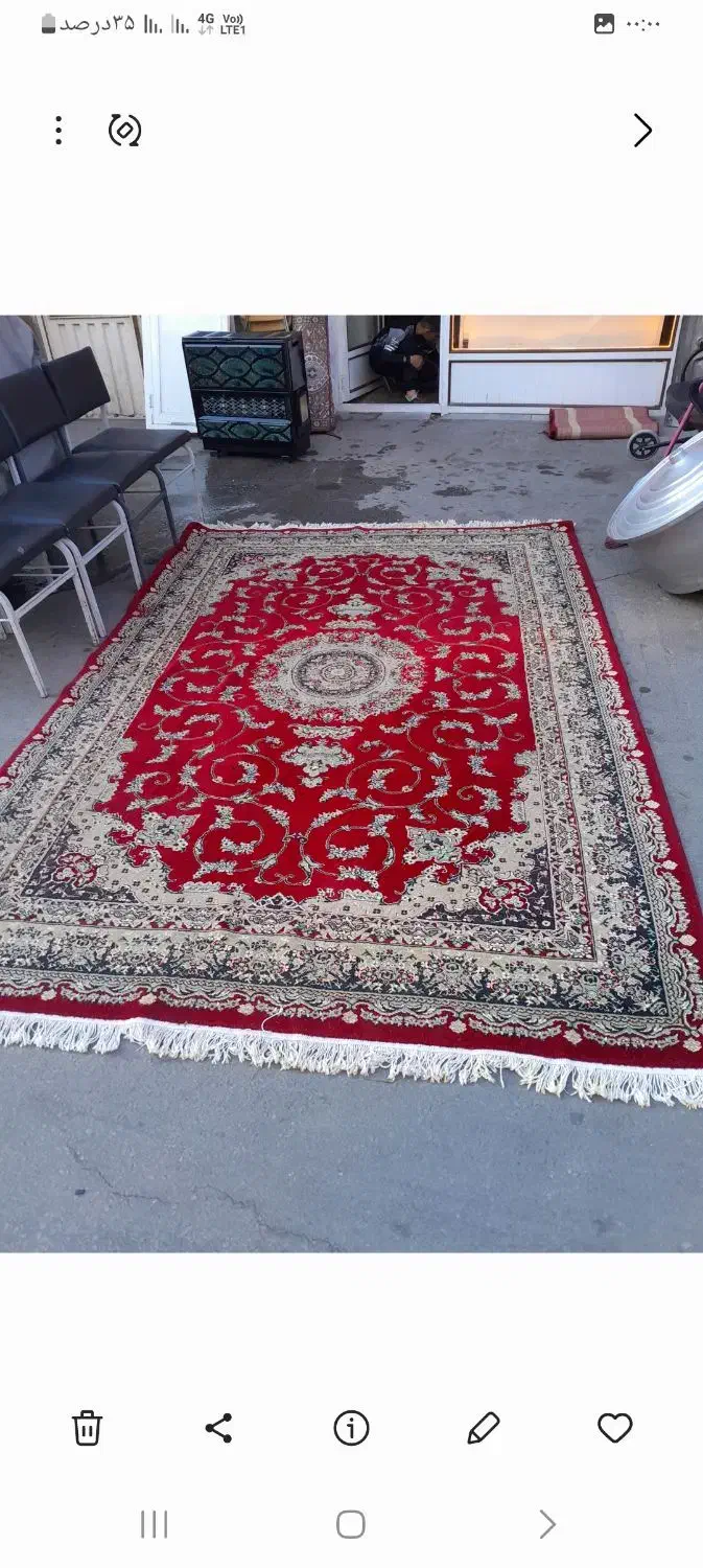 سلام ۱عددفرش درحد سفر ۶متری فروش میرست|فرش|نظر کهریزی, |دیوار