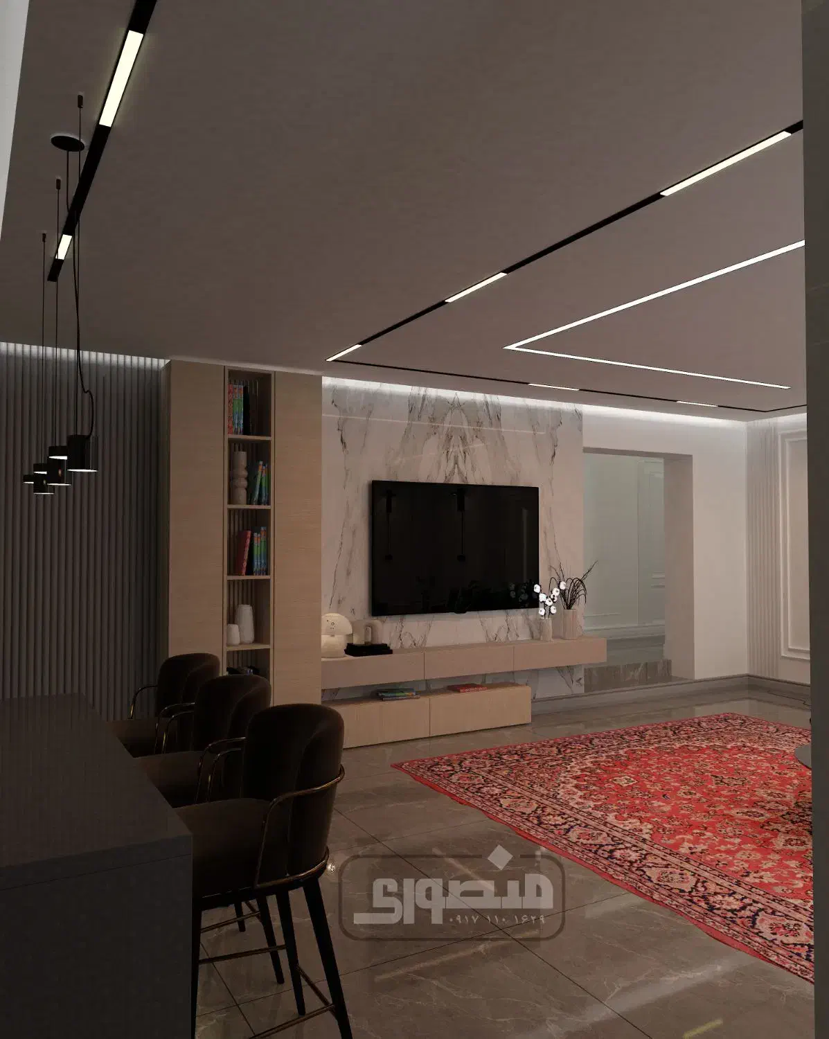 طراحی داخلی و نمای خارجی و نقشه کشی|خدمات پیشه و مهارت|لامرد, |دیوار