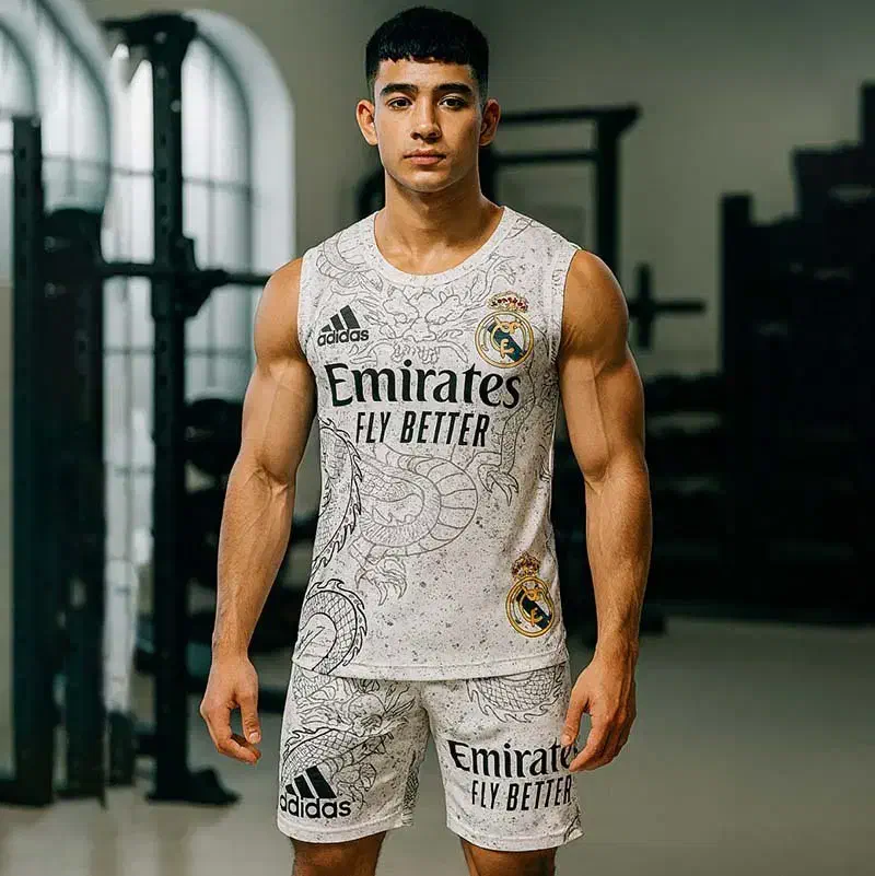 ست رکابی شلوارک مردانه طرح اژدها|لباس|بم, |دیوار