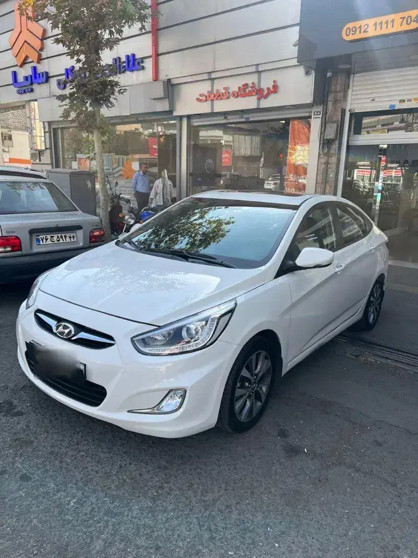 اکسنت ۹۷ استثنایی تک برگ سند|خودرو سواری و وانت|تهران, تهرانپارس غربی|دیوار