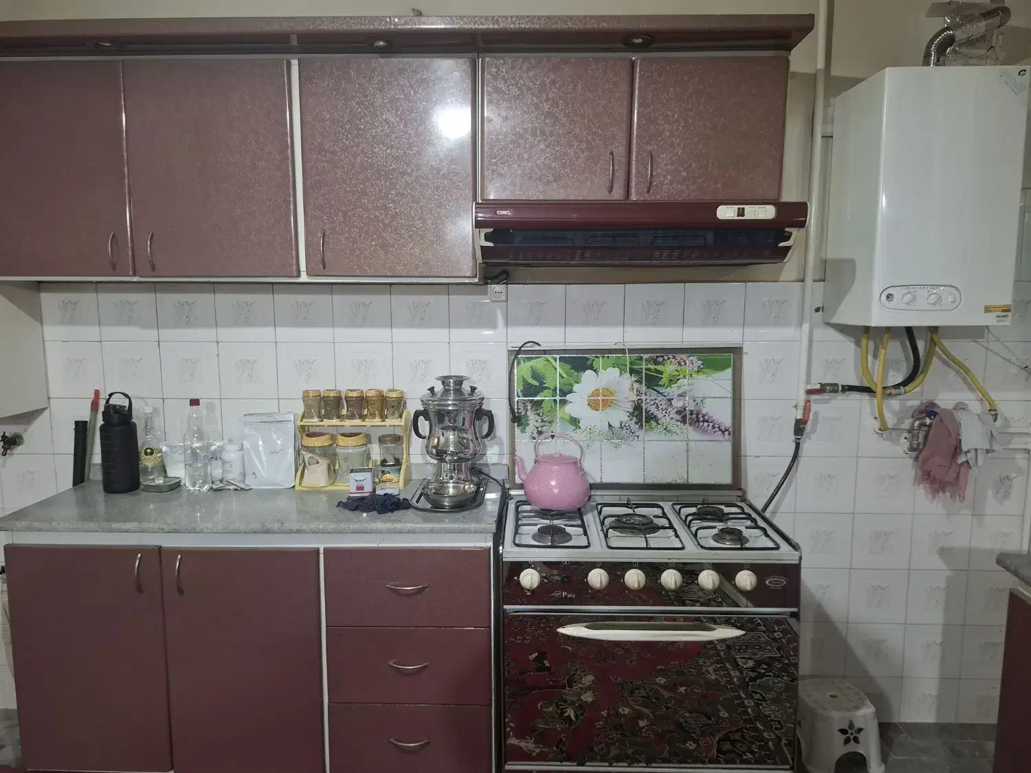 فروش یک دس کابینت فلزی|آب‌چکان و نظم‌دهنده ظروف|همدان, |دیوار