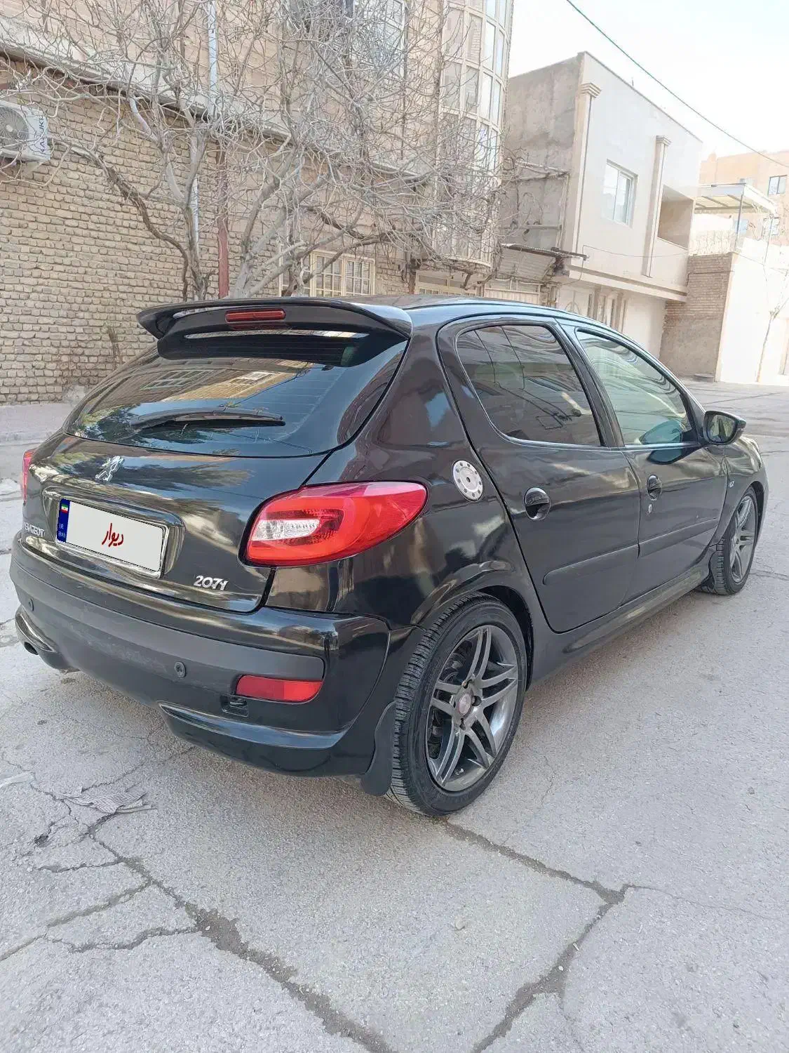 207مشکی مدل 98 تمام رنگ|خودرو سواری و وانت|بجنورد, |دیوار