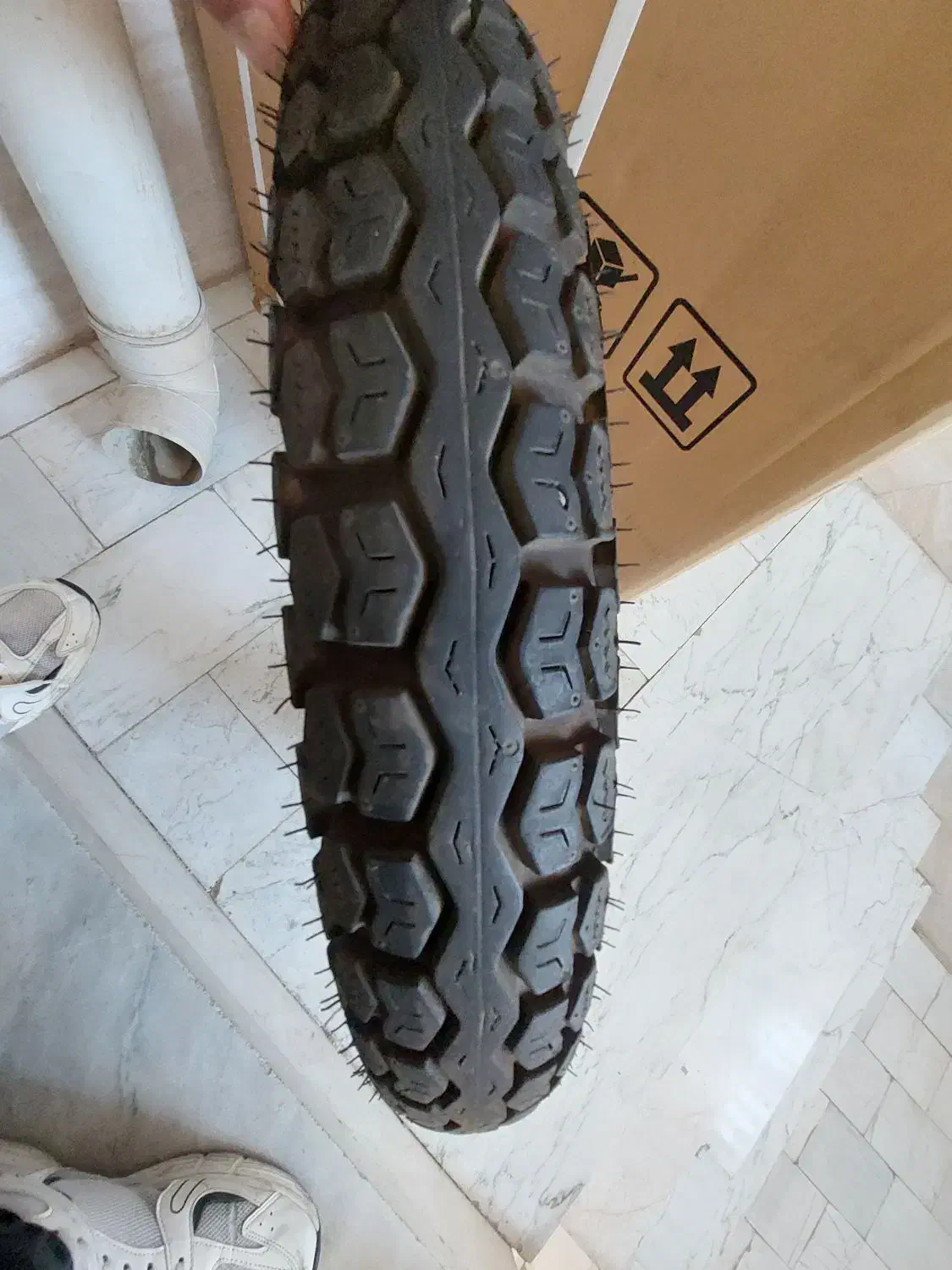 لاستیک عقب ۱۲۵|قطعات یدکی و لوازم جانبی|معصومیه, |دیوار