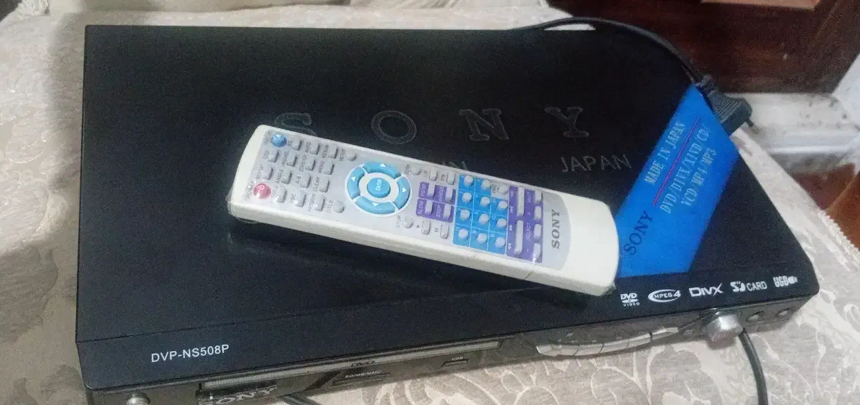 دستگاه DvD SonY اصلی فلش خور|پخشکننده DVD و ویدیو|تهران, شهرک ولیعصر شمالی|دیوار