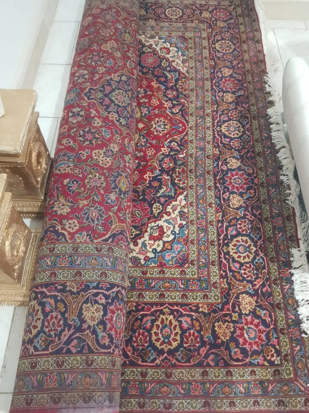 فروش قالی ۱۲ متری دست بافت کاشان|فرش|پردیس, فاز ۸|دیوار