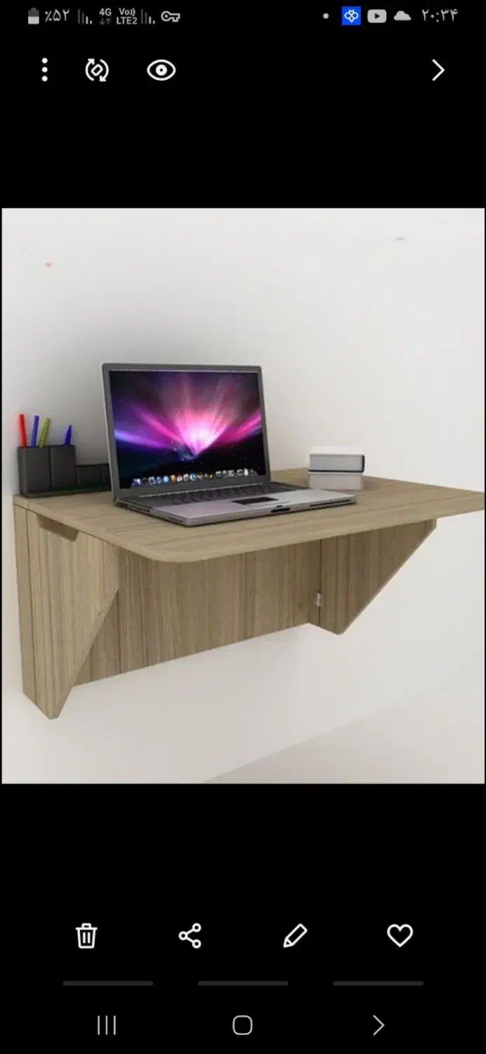 میز تحریر تاشو و کم جا دیواری|میز تحریر و کامپیوتر|سنندج, |دیوار