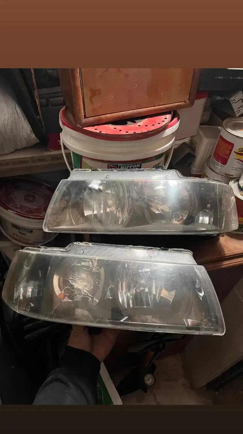 رینگ ۱۶ و کاسه چراغ سمند|قطعات یدکی و لوازم جانبی|خمینی‌شهر, |دیوار