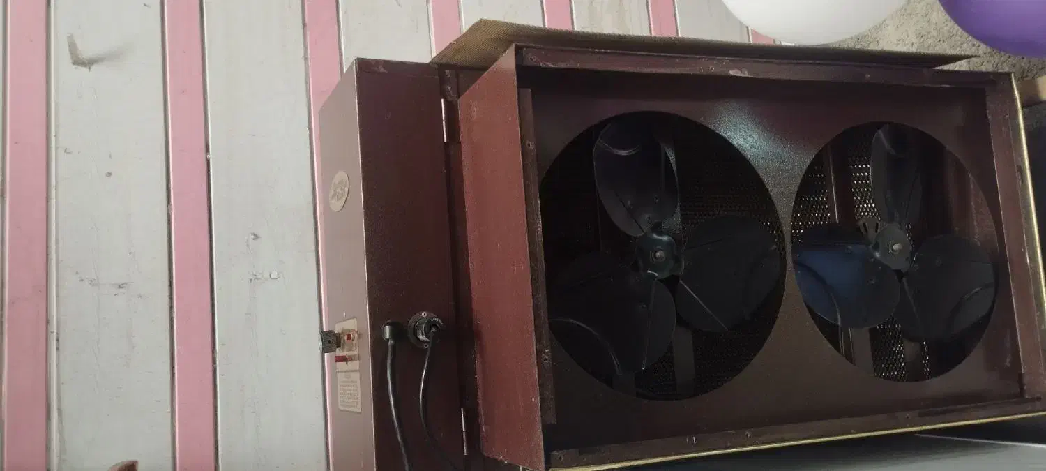 هواکش دوپروانه قدرتی آمریکایی اصل|پنکه و تصفیهکنندهٔ هوا|تهران, دردشت|دیوار