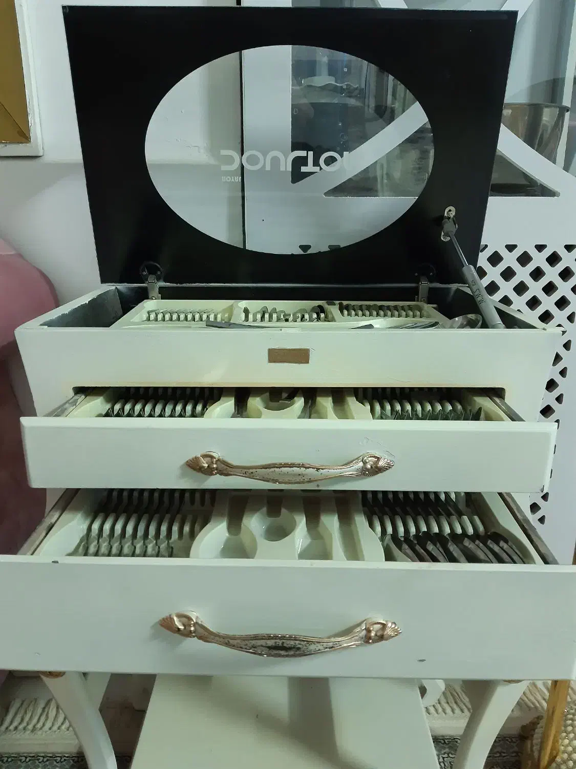 کنسول قاشق چنگال|بوفه، ویترین، کنسول|مشهد, رسالت|دیوار