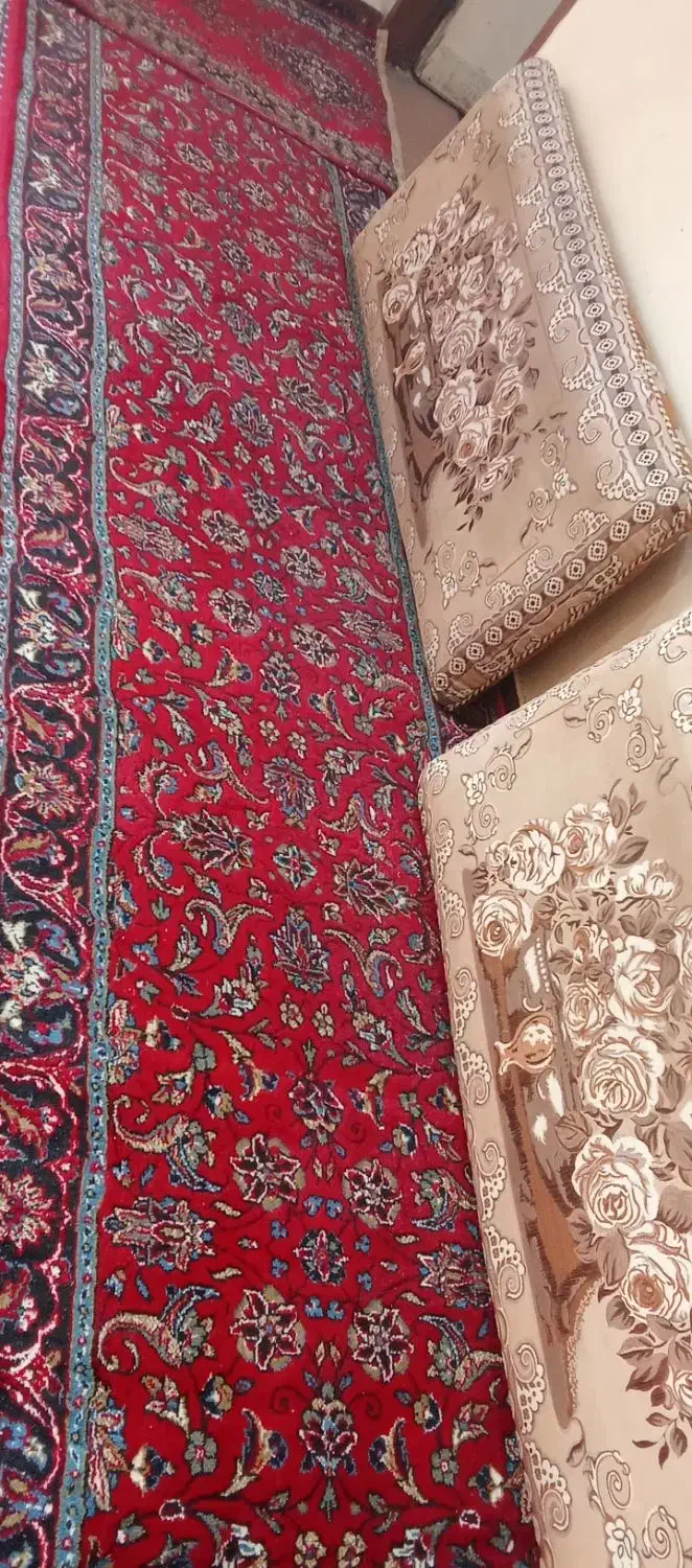 سه قالی راه رویی بدون پارگی سالم سالم|فرش|آبادان, |دیوار