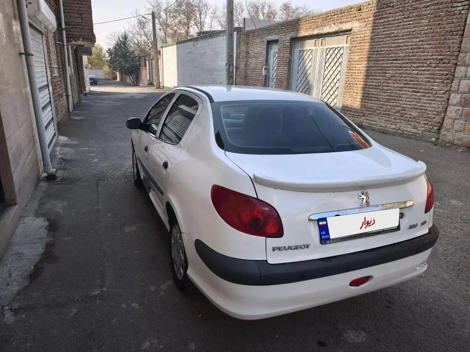 فروش ۲۰۶ صندوقدار|خودرو سواری و وانت|مراغه, |دیوار