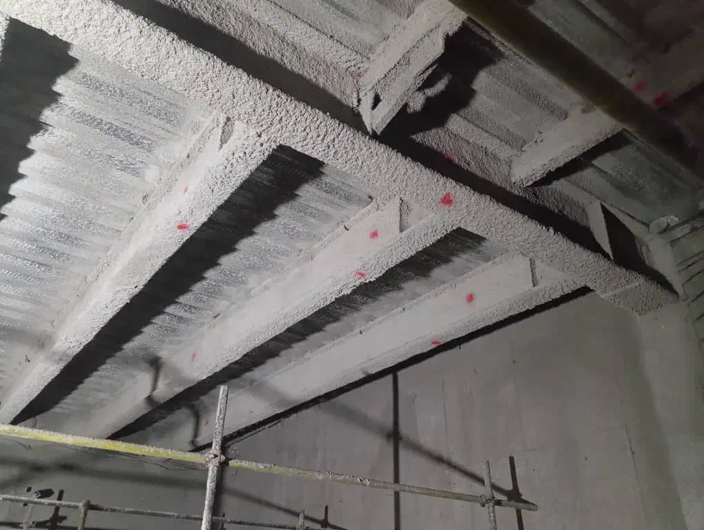 اسکلت فولادی عایق حرارتی و رنگ ضدحریق، اجرا تخصصی|مصالح و تجهیزات ساختمان|تهران, اختیاریه|دیوار