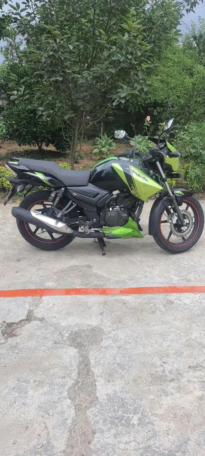 آپاچی ۱۵۰ مدل ۹۴ لنگرود|موتورسیکلت|رشت, فلسطین|دیوار