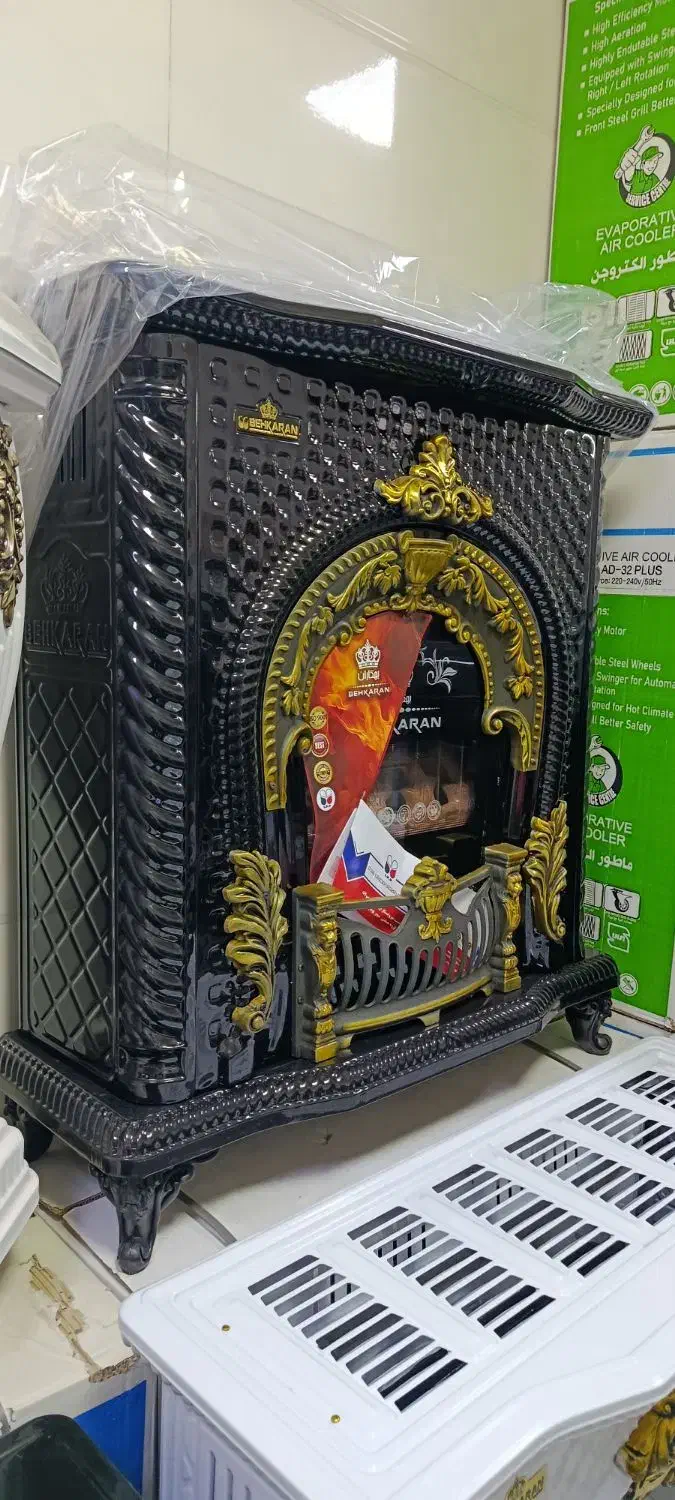 بخاری گازی بهکاران زنگ براق|بخاری، هیتر، شومینه|قم, نیروگاه|دیوار