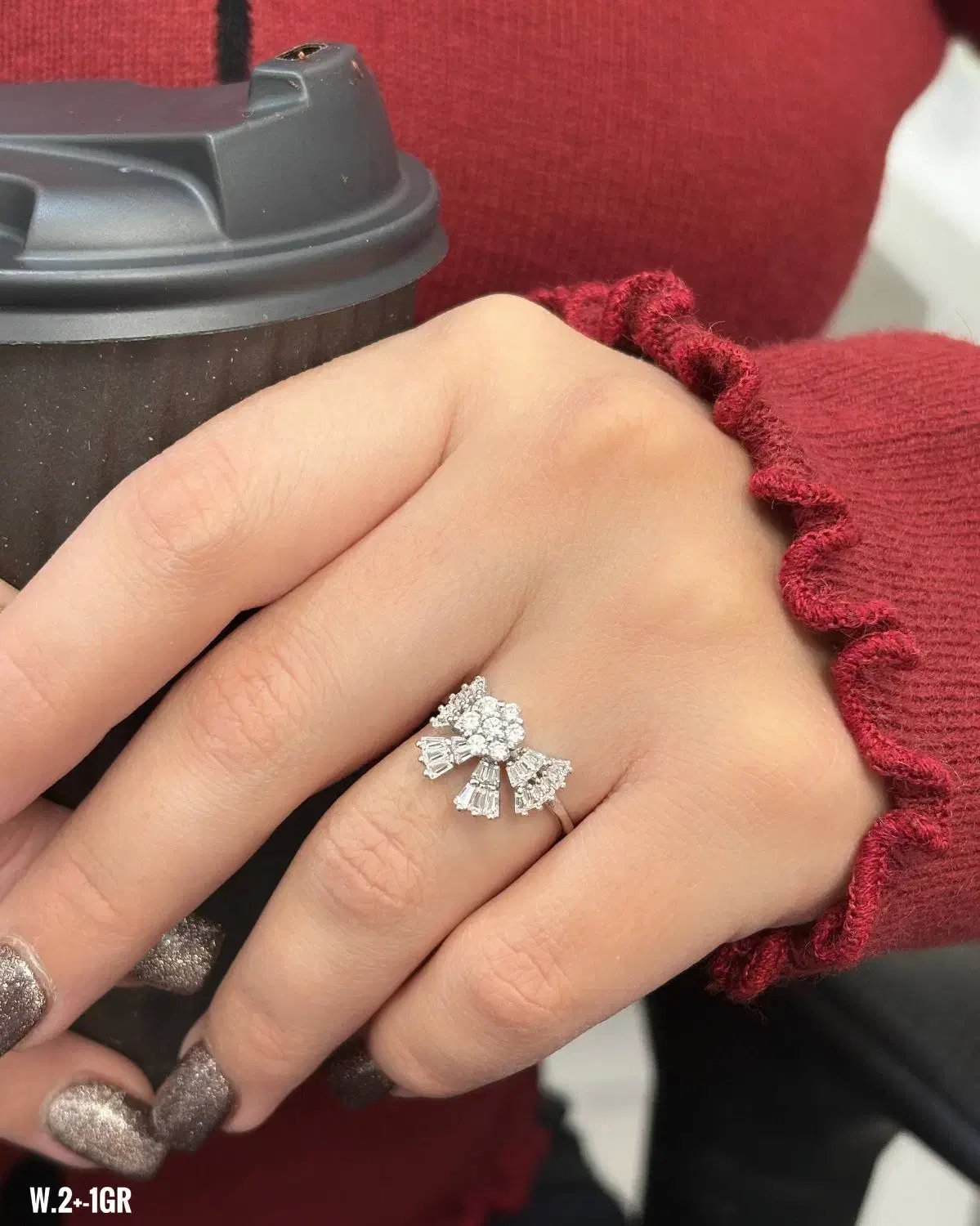 انگشتر نقره برج بلور فلکه دانشگاه ویژه روز)مادر۹+۴|جواهرات|تبریز, |دیوار