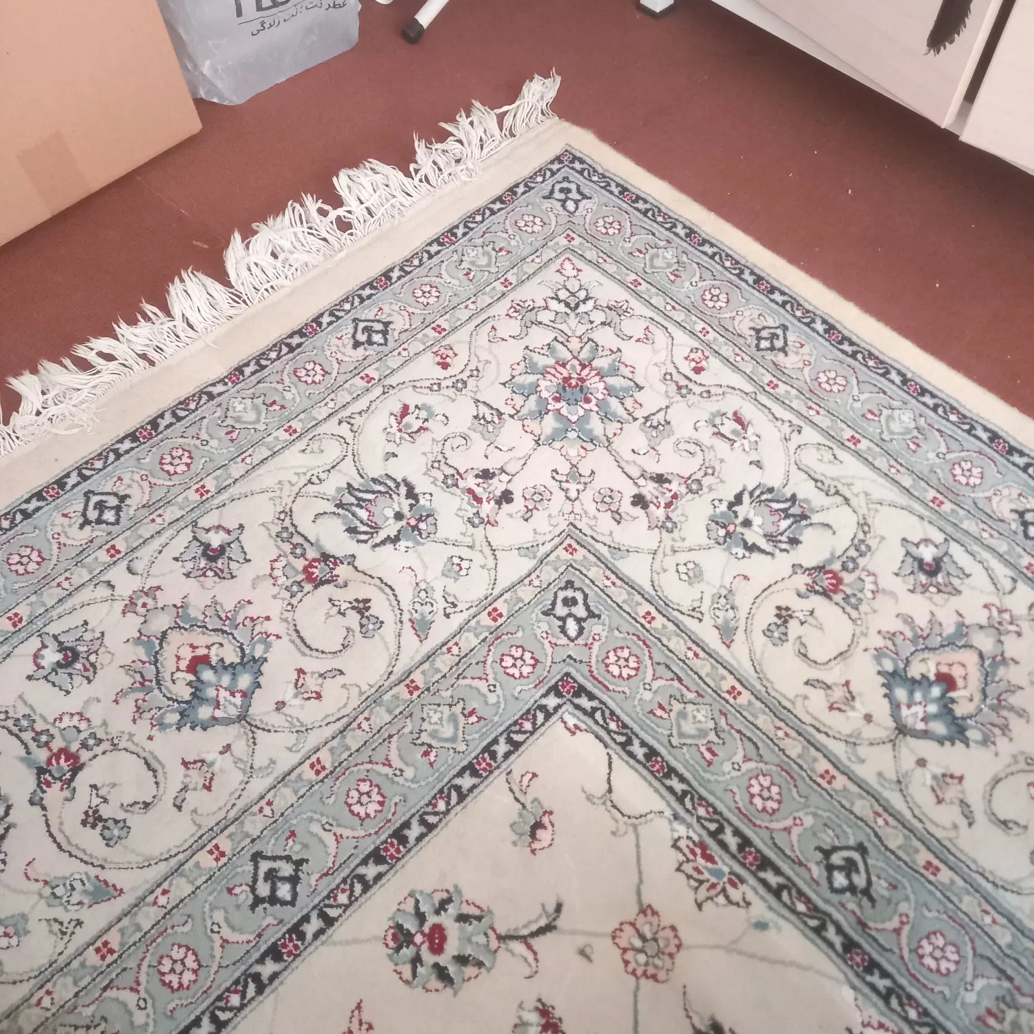 فرش نگین مشهد ۱۲ متری. ۱۲۰۰شانه|فرش|تهران, شادمان|دیوار