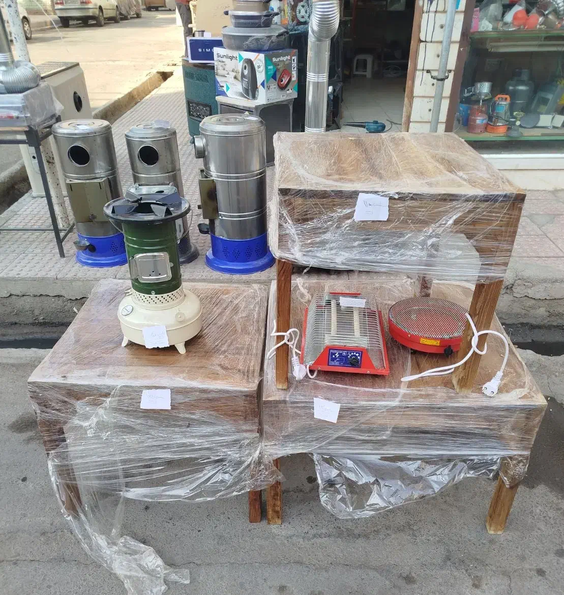 کرسی چوبی کرسی برقی|بخاری، هیتر، شومینه|ورامین, ورامین|دیوار