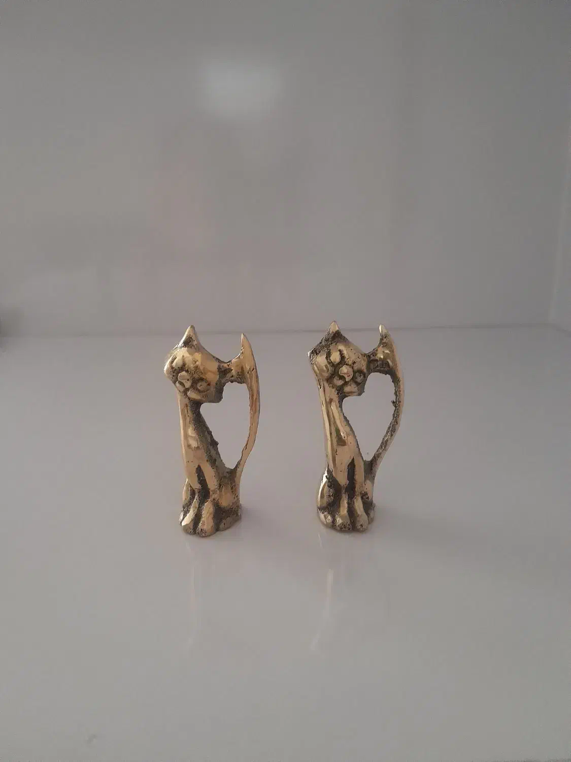 گربه وخرگوش برنز|مجسمه، تندیس، ماکت|کرمانشاه, |دیوار