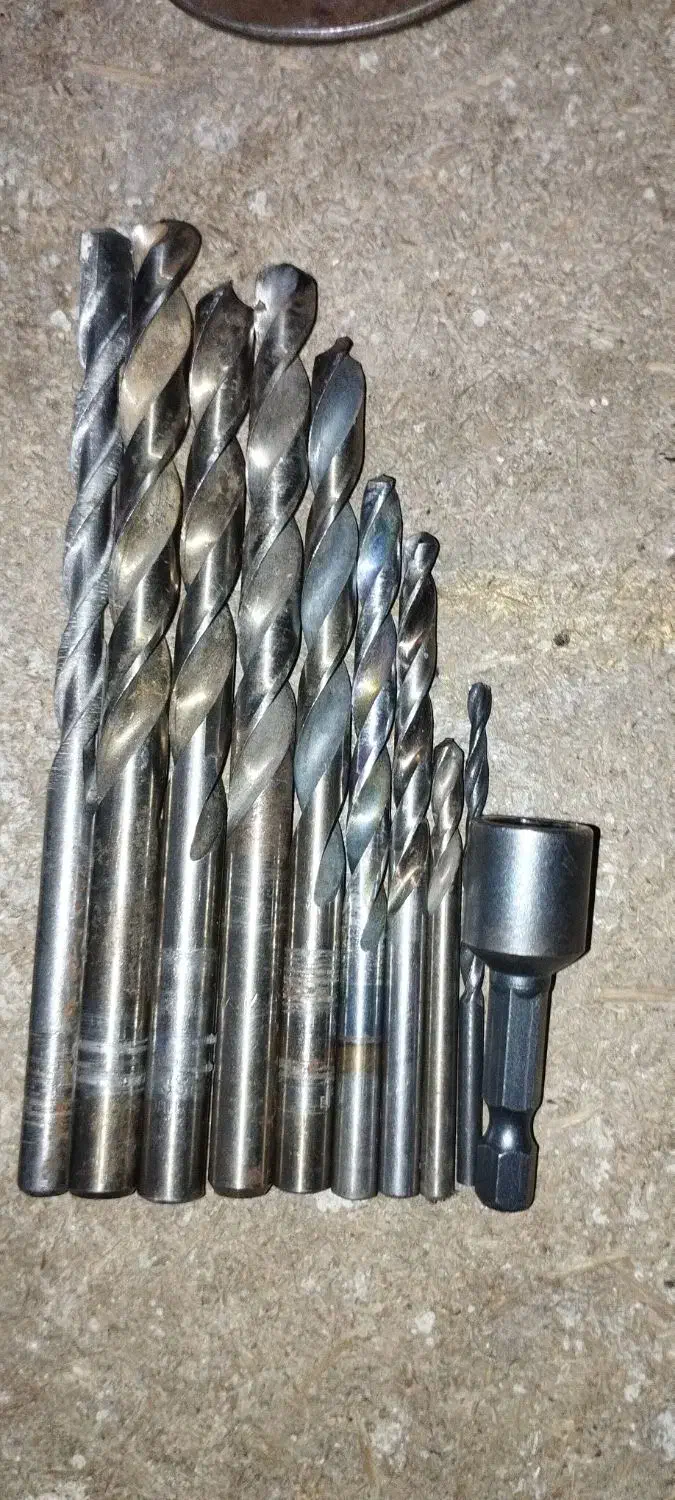 تعدادی مته دیوار و آهن|ابزارآلات|ایذه, |دیوار