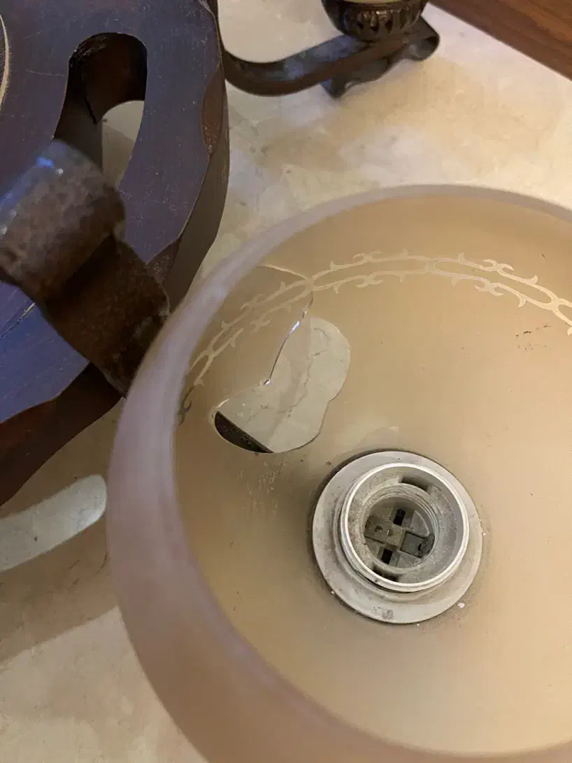 لوستر ۶ شعله|لوستر و چراغ آویز|تهران, هروی|دیوار