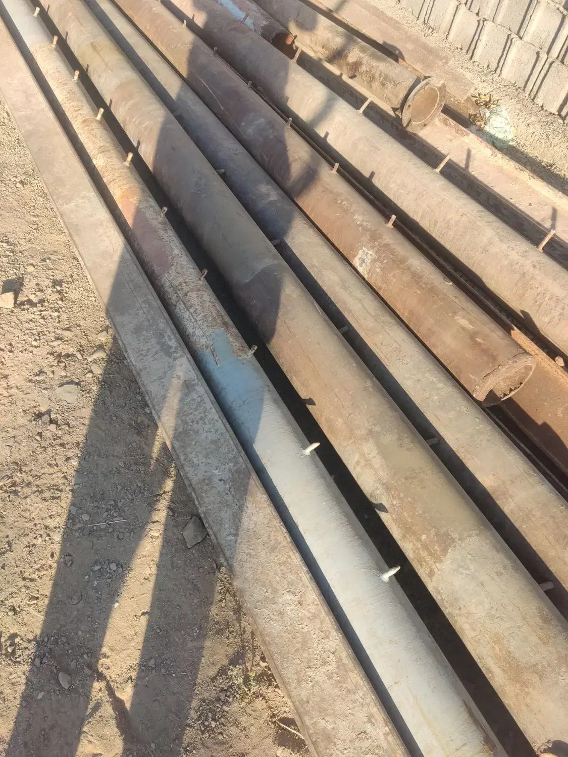 فروش دوتن لوله تیرآهن درب و پنجره|مصالح و تجهیزات ساختمان|زرند, |دیوار