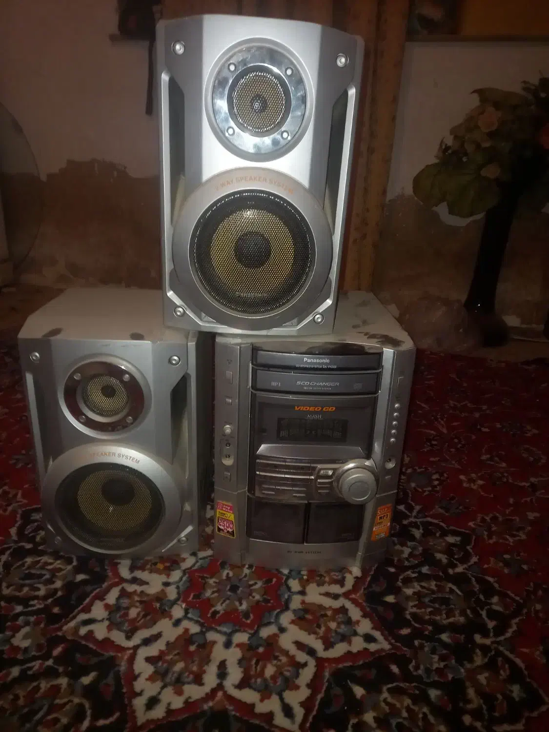 ضبط پاناتونیک سی دی خور|سیستم صوتی خانگی|آبیک, |دیوار