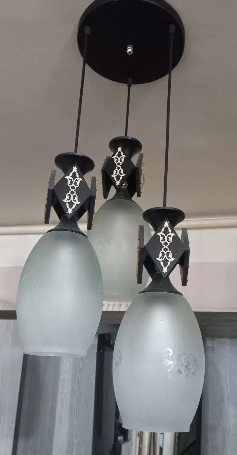 لوستر آشپزخانه سالم و خوشگل و اتاق خواب بچه|لوستر و چراغ آویز|قم, پردیسان|دیوار