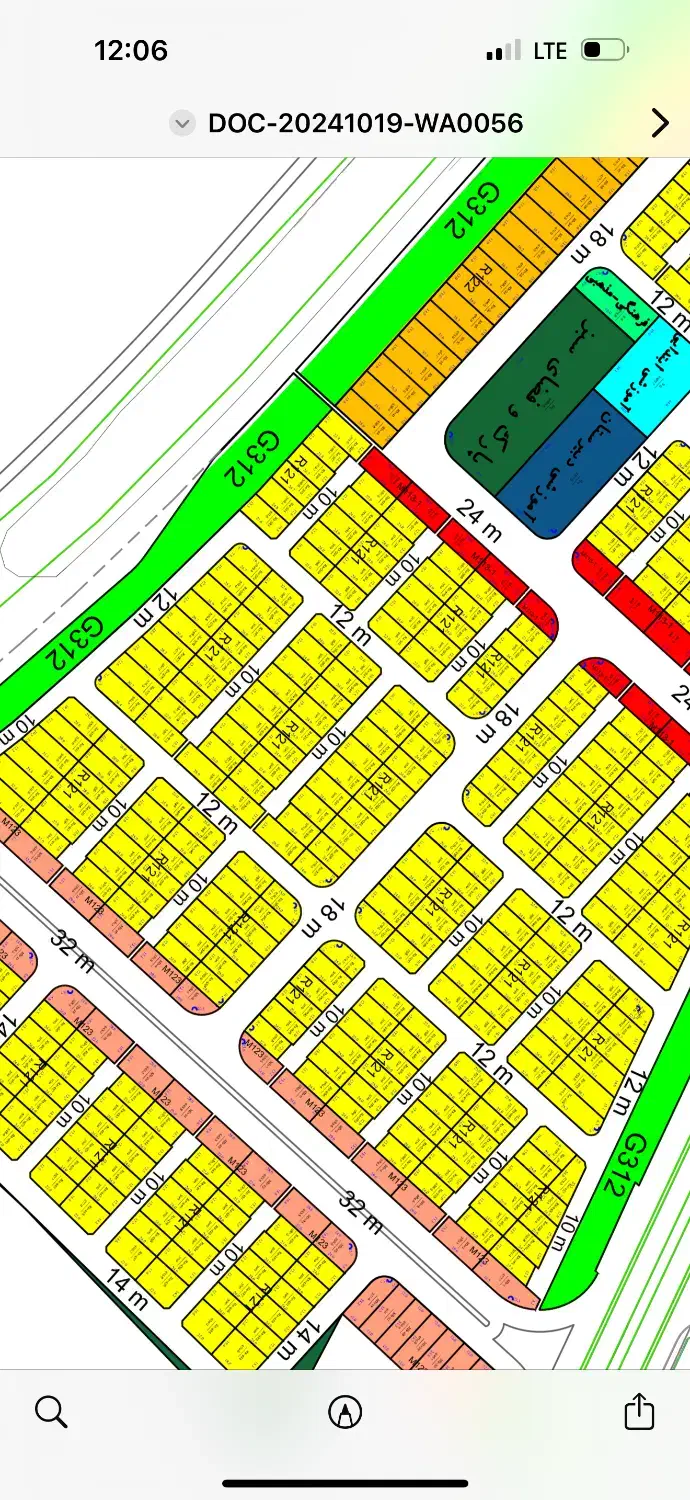 زمین بلوار احمدابن موسی|فروش زمین و ملک کلنگی|شیراز, شهرک گلها|دیوار