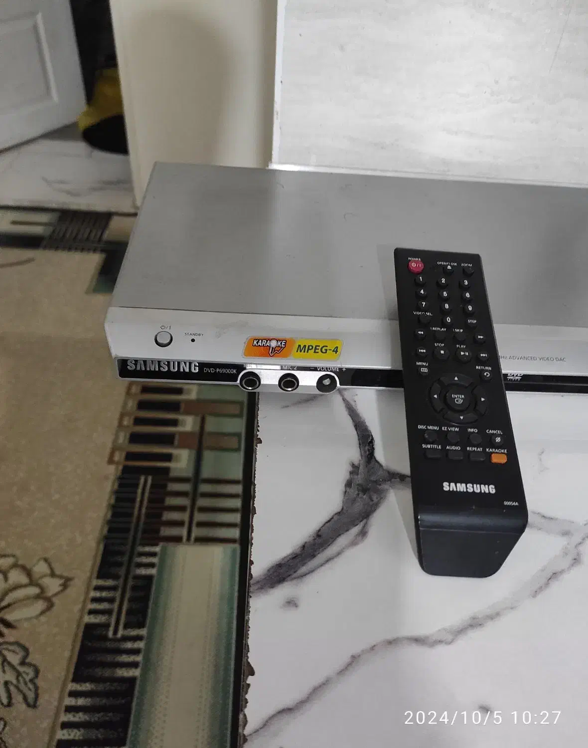 پخش دی وی دی سامسونگ 8 سال استفاده نشده|پخش‌کننده DVD و ویدیو|کرج, شاهین‌ویلا|دیوار