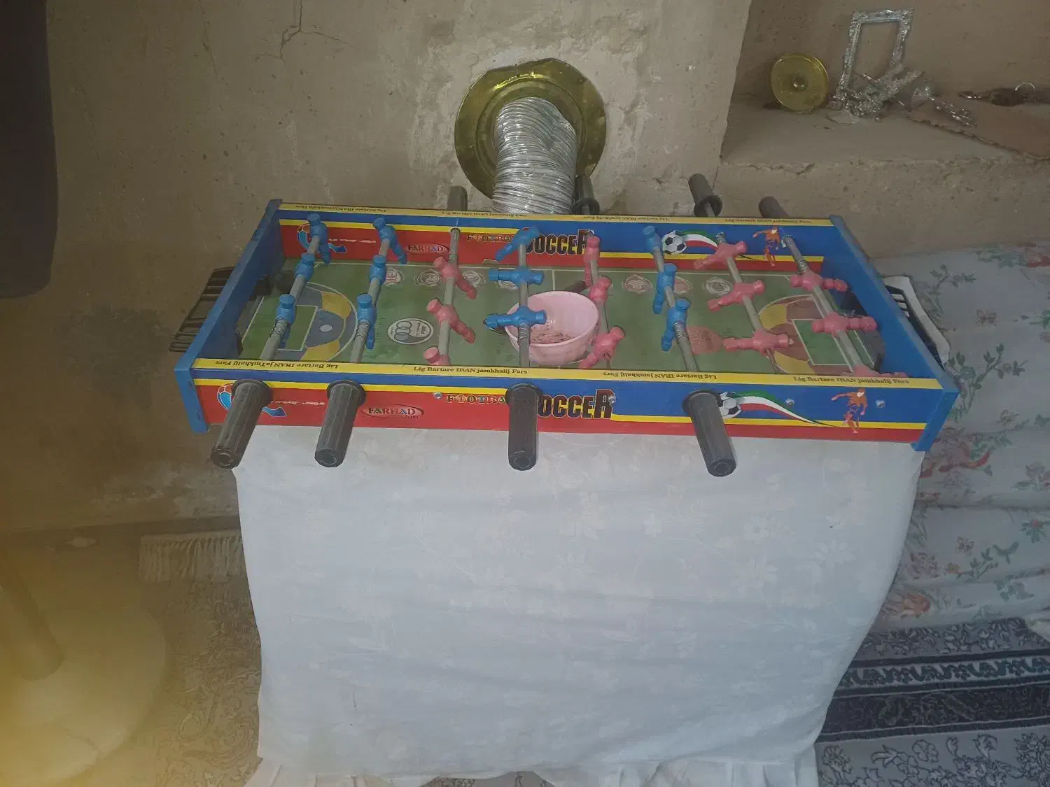 فوتبال دستی نو و استفاده نشده|ورزشهای توپی|مرودشت, نقش رستم|دیوار