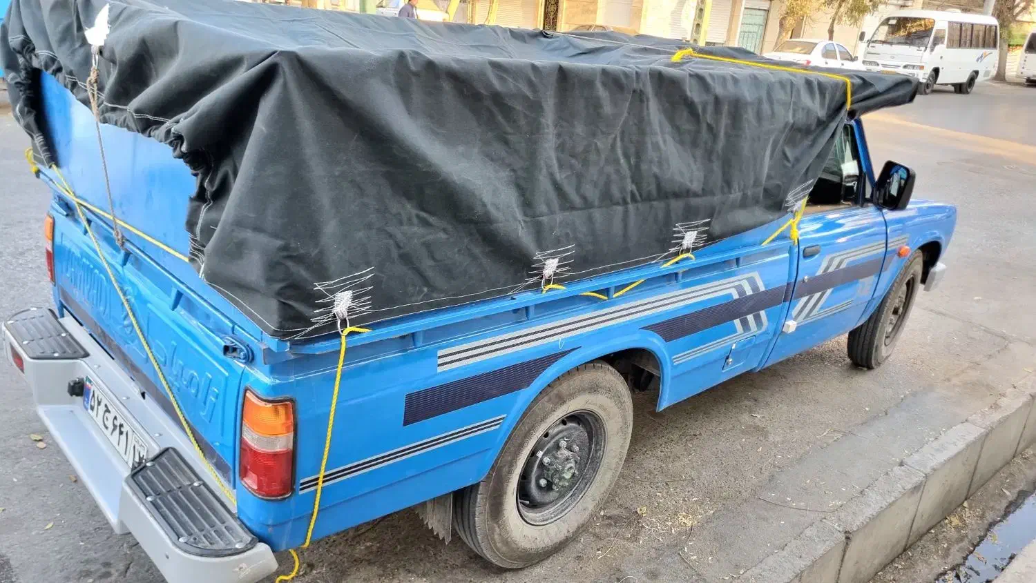 چادر کامیون مزدا چادر نیسان ضدبارون ضد آفتاب با دم|قطعات یدکی و لوازم جانبی|مشهد, سیلو|دیوار