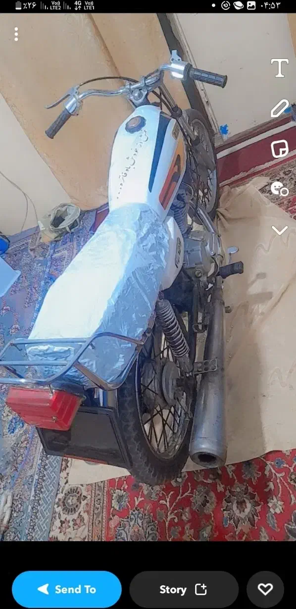 موتور پلاک ملی  مدارک تکمیل درحد فوری زیر قیمت|موتورسیکلت|زابل, |دیوار