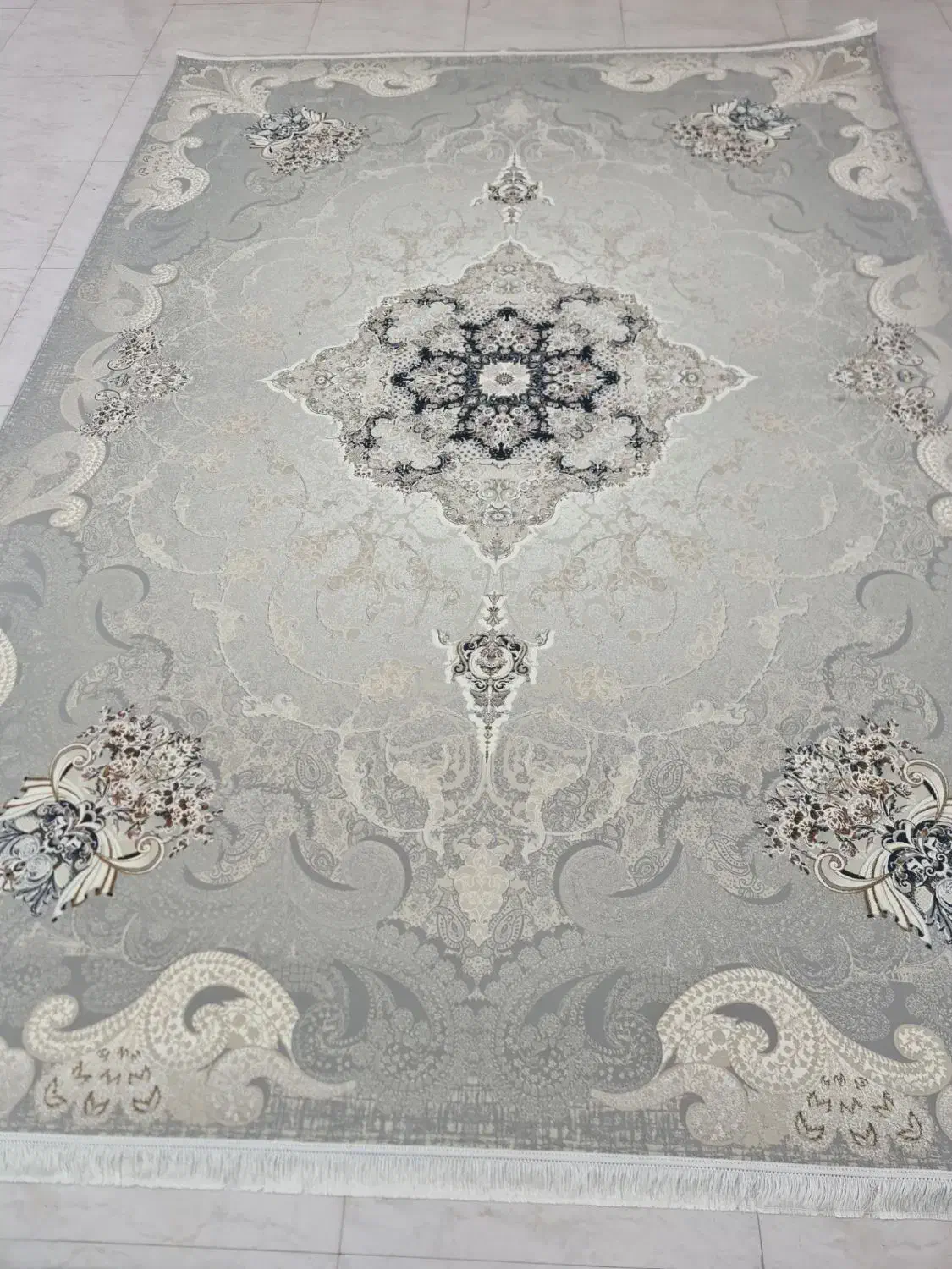 فرش آبنوس کاشان صفاری نمایشگاه قاجار1200شانه|فرش|شیراز, فرگاز|دیوار