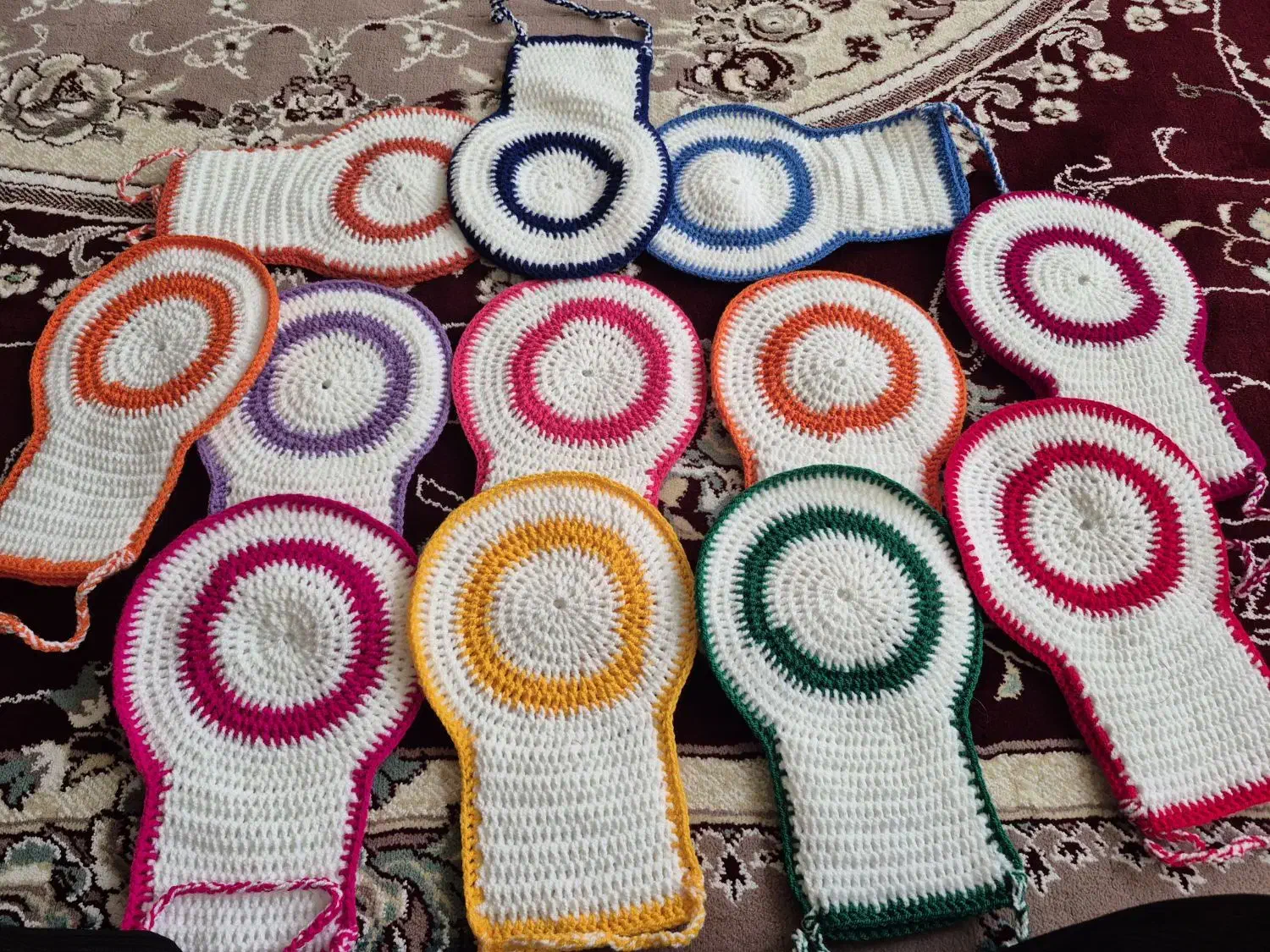 لیف های رنگی|لوازم نظافت|فردیس, شهرک ارم|دیوار