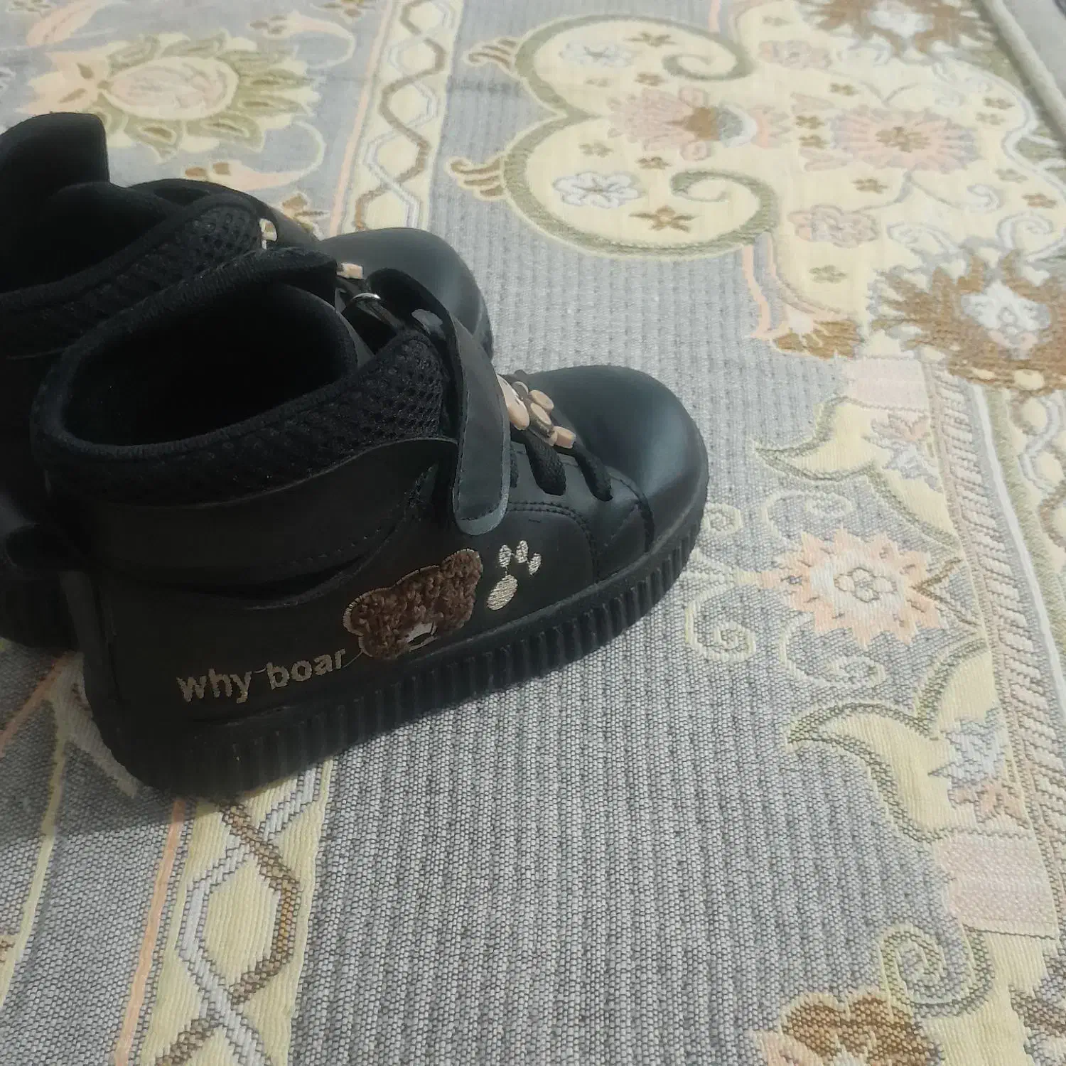 نیم بوت وکتونی بچگانه سایز۲۷|کفش و لباس بچه|باقرشهر, |دیوار