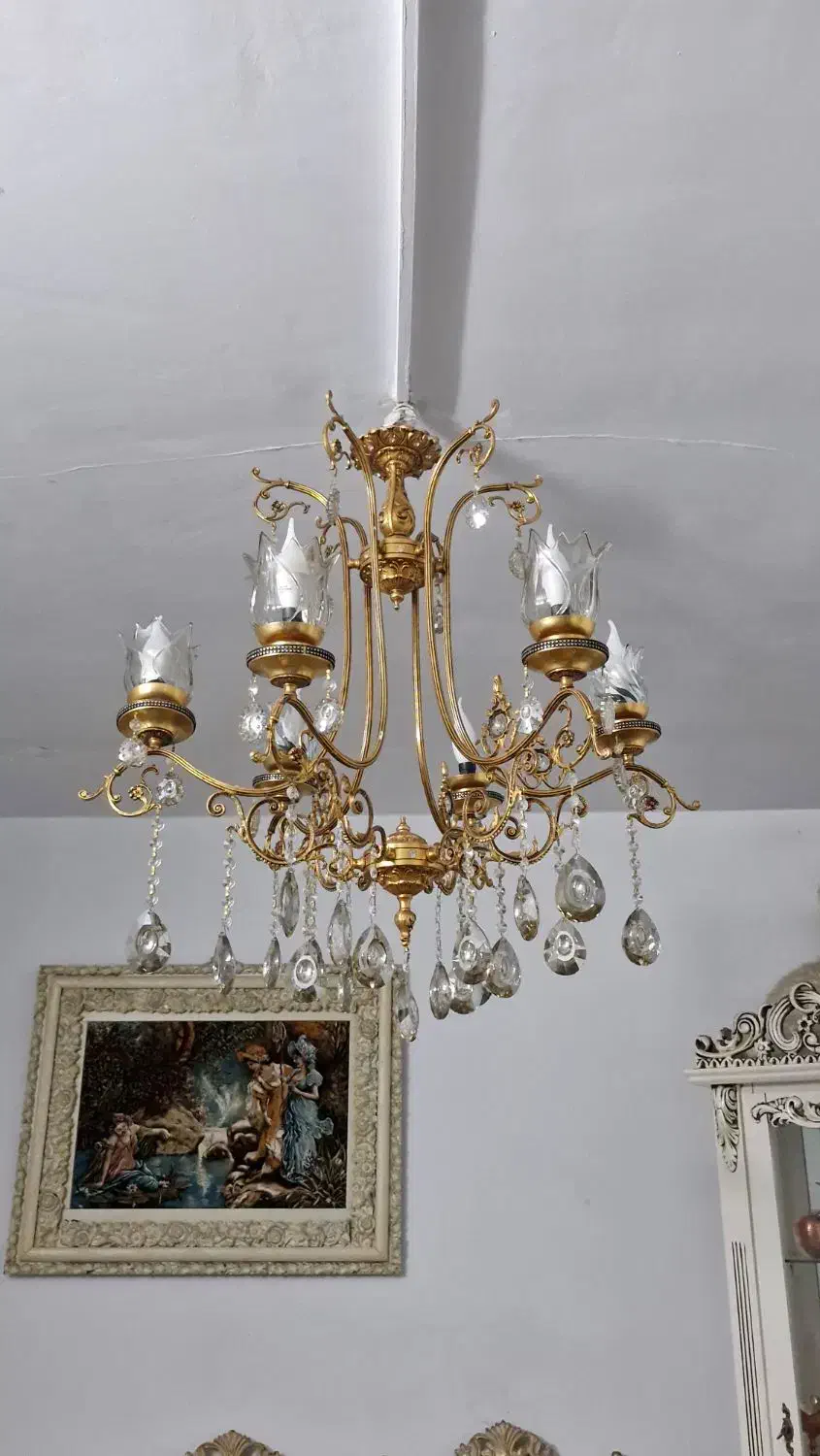 لوستر درحد نو|لوستر و چراغ آویز|اسلامشهر, ملکآباد|دیوار