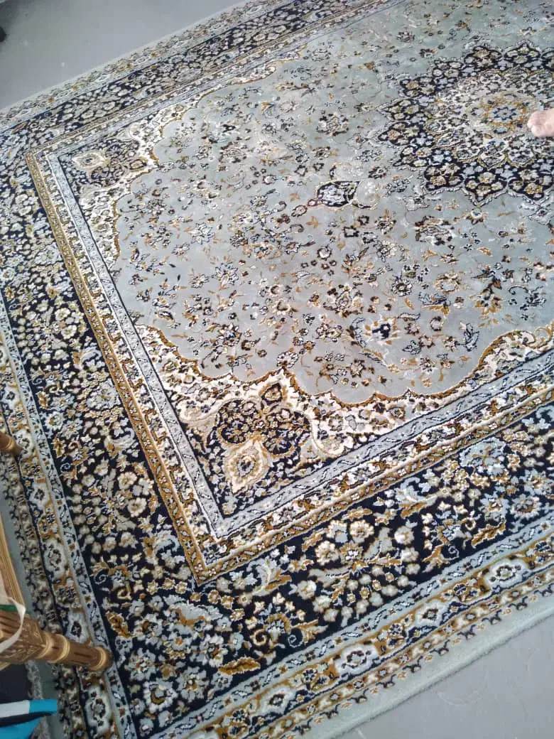 بشقاب پیرکس 4دست و یه فرش کناره|ظروف سرو و پذیرایی|گرمسار, |دیوار