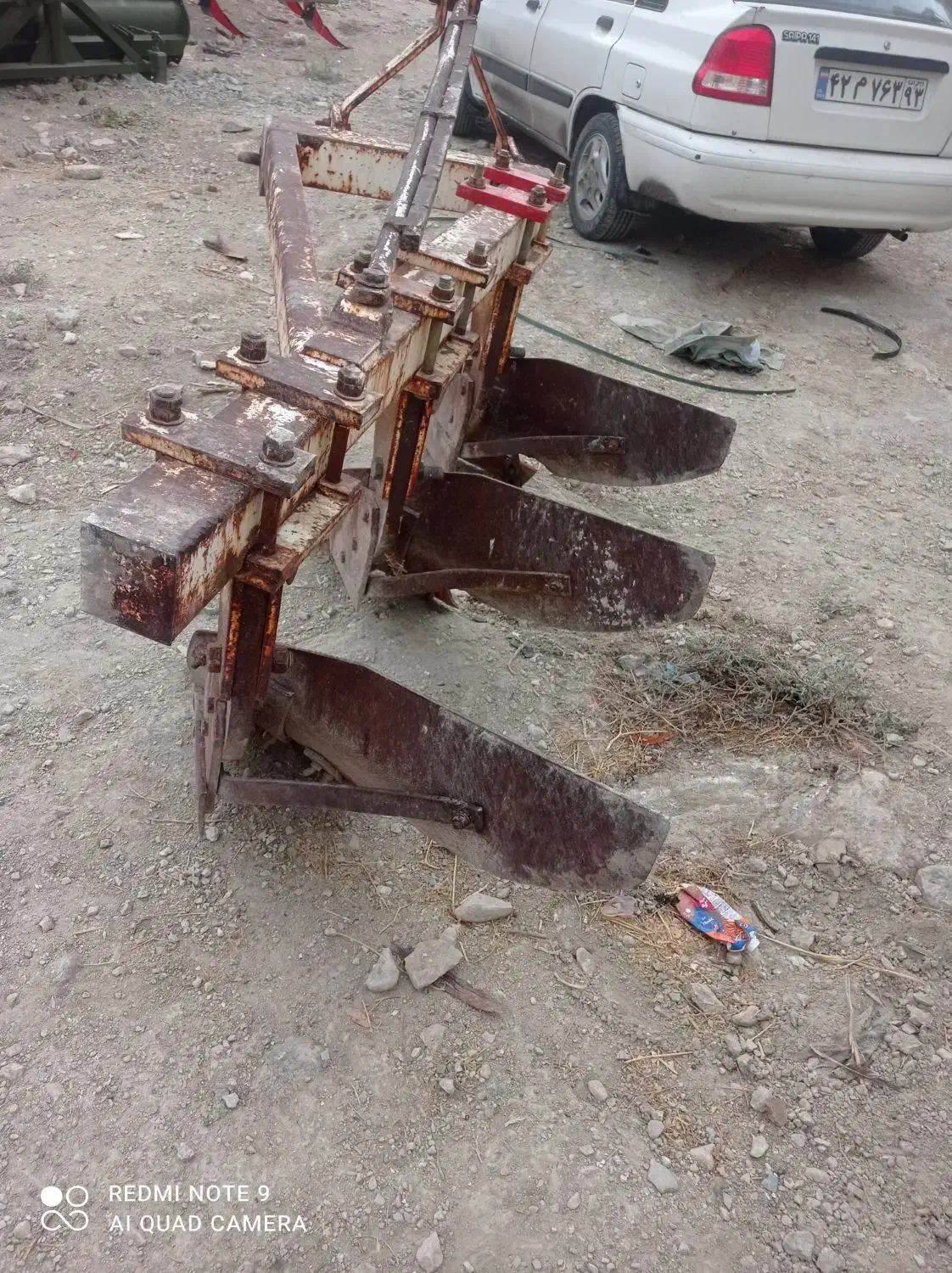 گاوآهن سه خیش قربان محمد زاده تراکتور|ماشینآلات صنعتی|کازرون, |دیوار