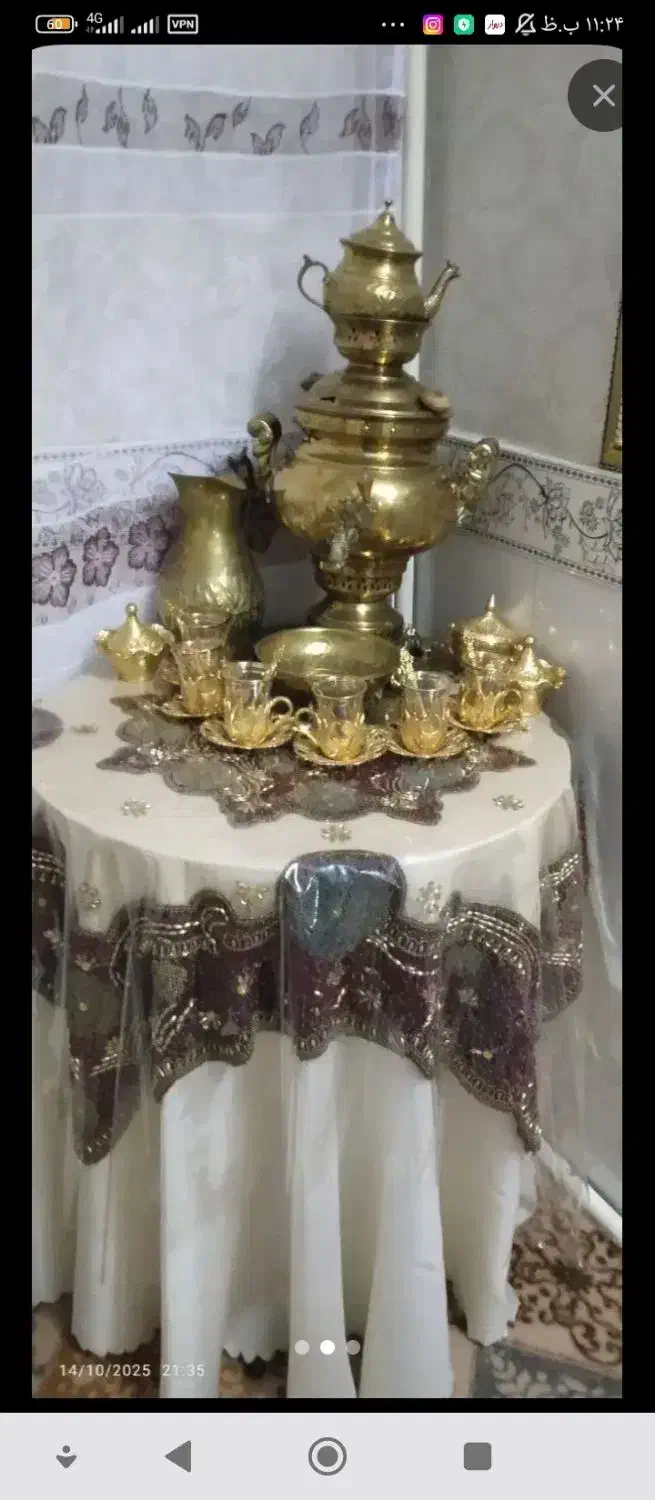 میزگردخاطره جنس چوب ام دی اف|میز و صندلی غذاخوری|ورامین, شهرک مدرس|دیوار