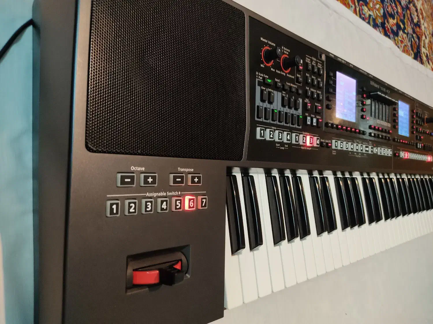 کیبورد رولند ea7|پیانو، کیبورد، آکاردئون|اسالم, |دیوار