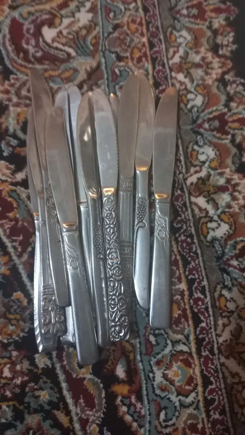 قاشق وچنگال مارک ژاپن استایل استیل اصل|ظروف سرو و پذیرایی|تهران, خواجه نظام الملک|دیوار