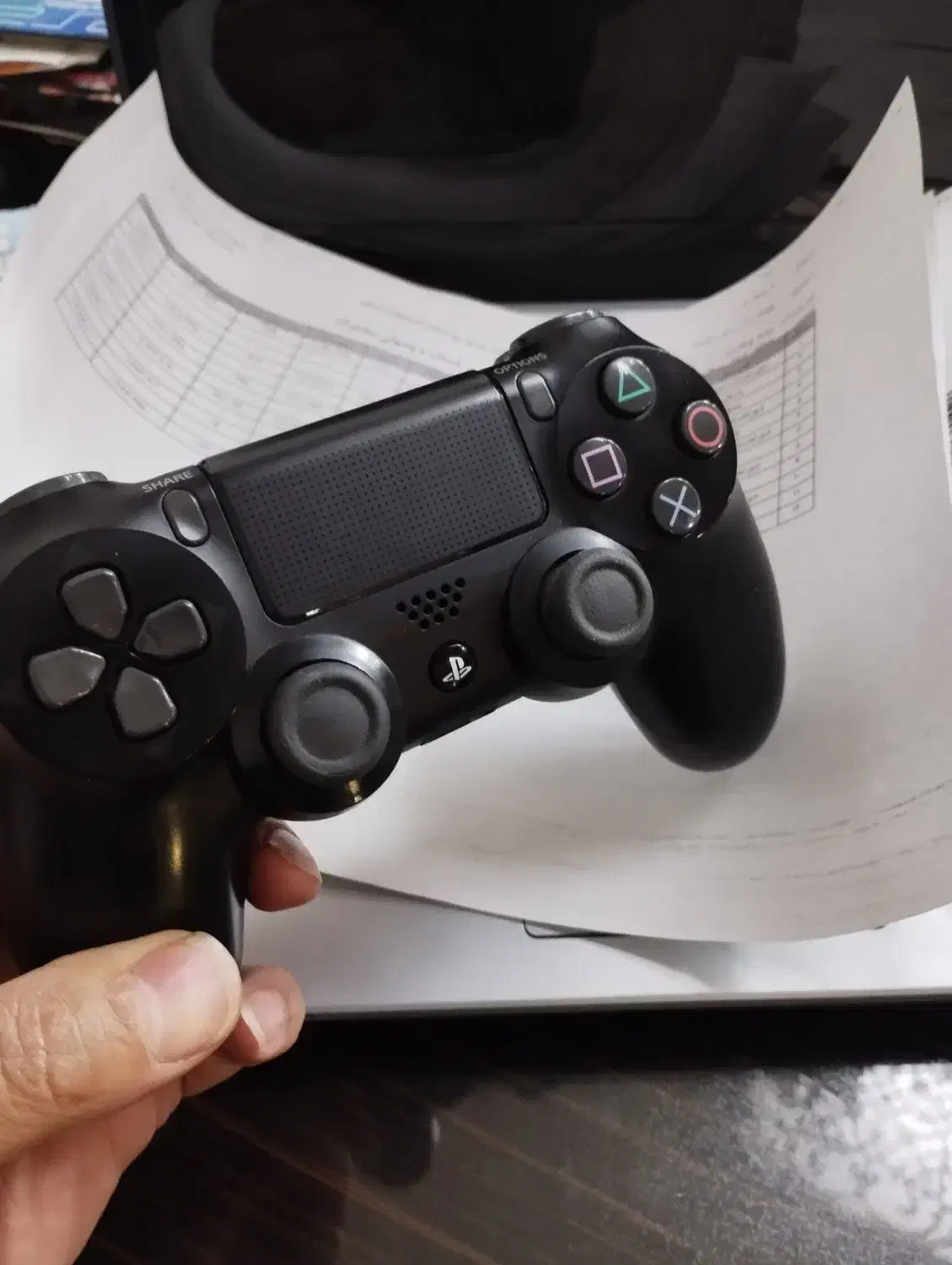 دسته پی اس ۴ اسلیم اورجینال در حد صفر|کنسول، بازی ویدئویی و آنلاین|تبریز, |دیوار