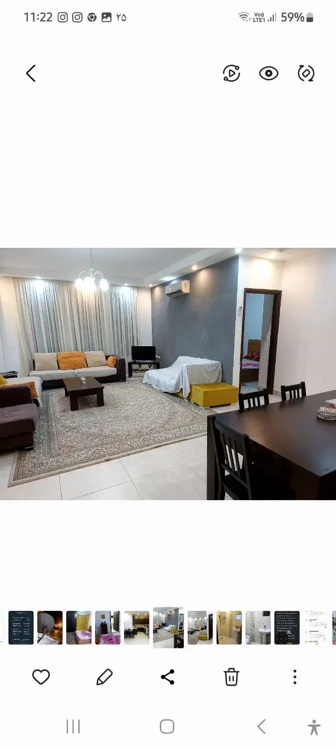 رهن و اجاره آپارتمان ۷۰ متری مبله نوبنیاد|اجارهٔ آپارتمان|گلمکان, |دیوار