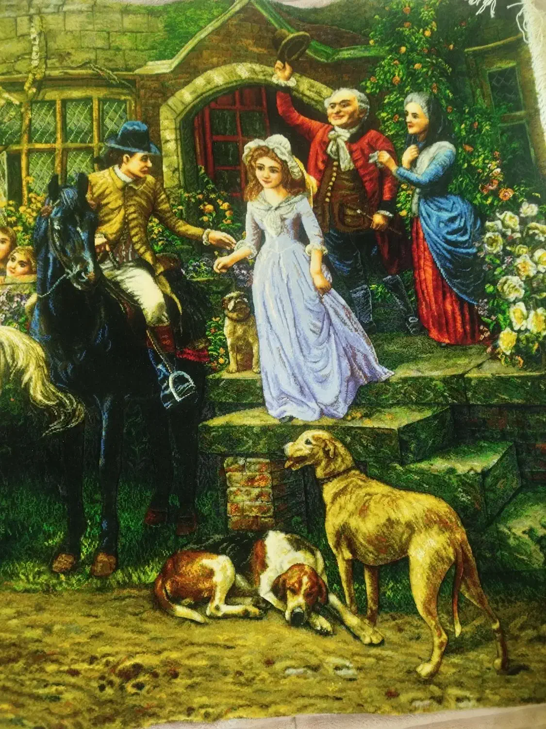 تابلو فرش دستباف نو|تابلو فرش|تهران, حر|دیوار