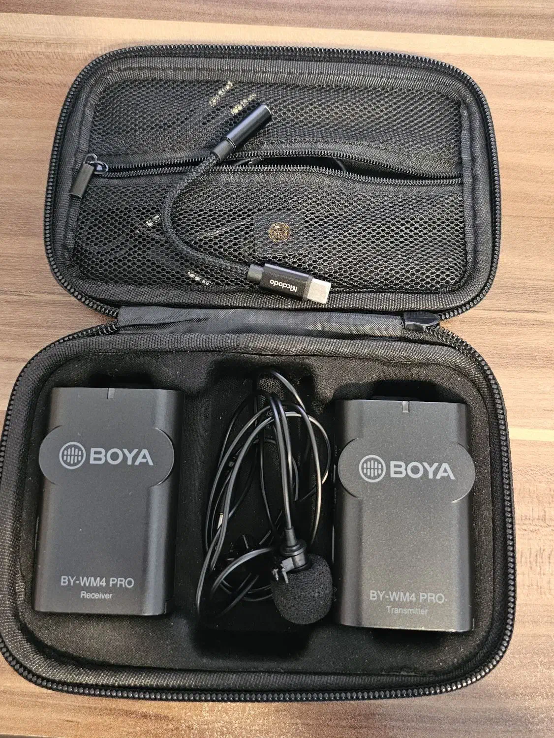 میکروفون بیسیم بویا مدل boya wm4 pro|دوربین عکاسی و فیلمبرداری|تهران, دکتر هوشیار|دیوار