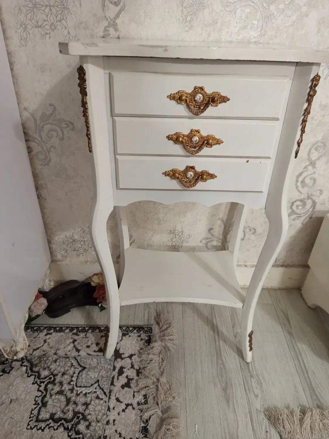 میز تلفن چوب راش|مبلمان خانگی و میز عسلی|مهاباد (آذربایجان غربی), |دیوار