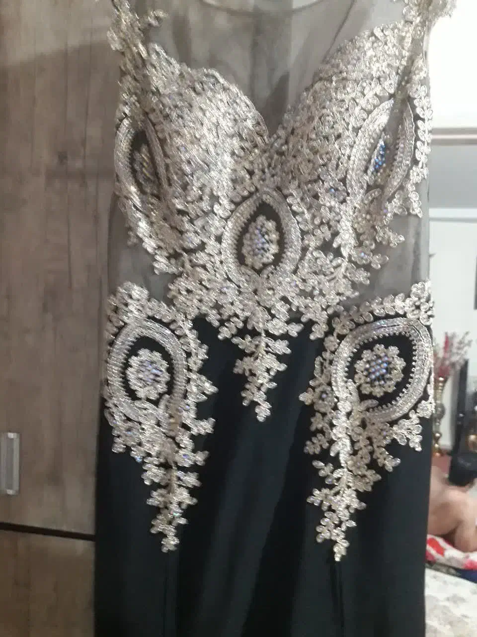 لباس مجلسی یکبار تن خورده نونو|لباس|قرچک, شهرک مهستان|دیوار