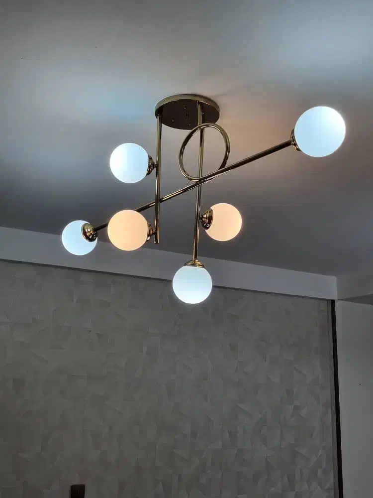 لوستر مولکولی|لوستر و چراغ آویز|پرند, فاز ۴|دیوار